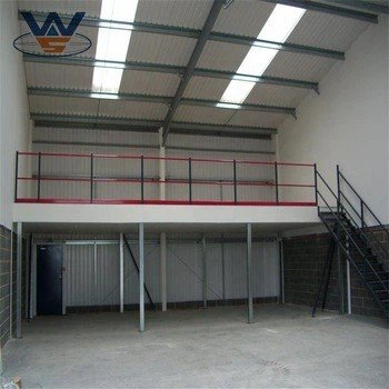 multi-tier mezzanine floor