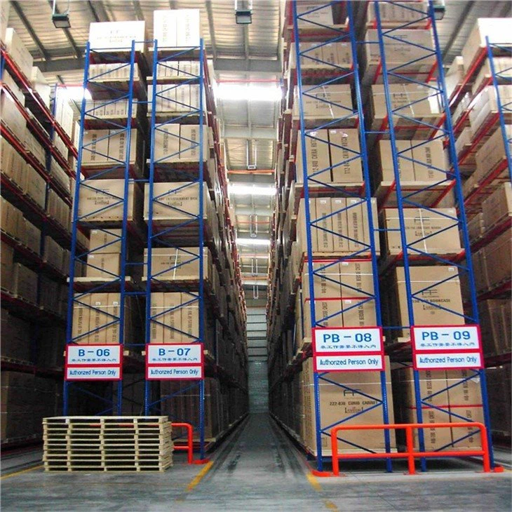 Warehouse metal pallet storage racking system (2)