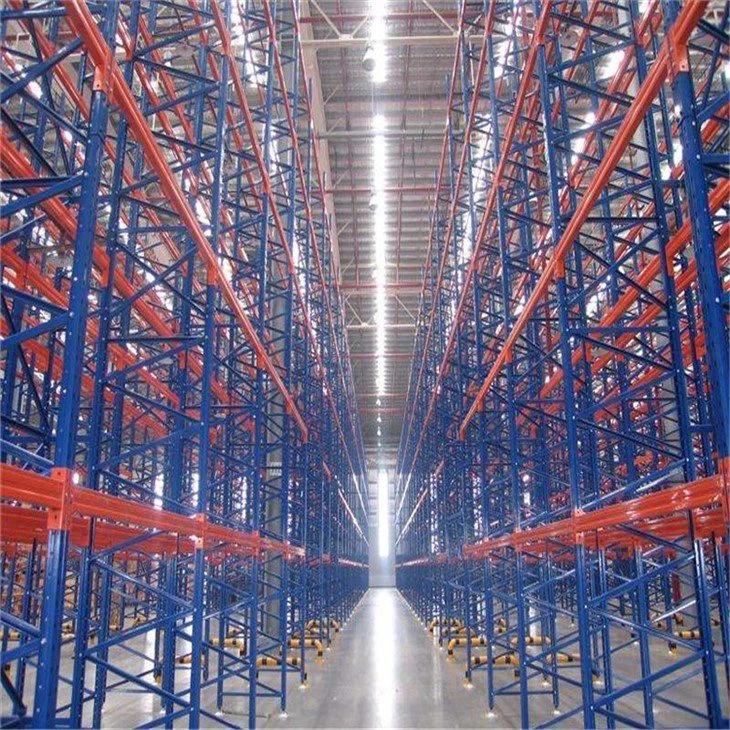 Warehouse metal pallet storage racking system (4)